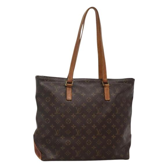 LOUIS VUITTON Monogram Cabas Mezzo Tote Bag M51151 - Picture 1 of 16
